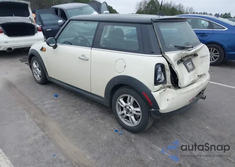 2012 Mini Cooper z USA, uszkodzony, nr VIN WMWSU3C50CT254684